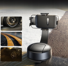 Držák do auta Baseus PrimeTrip C03 na palubní desku a čelní sklo černý