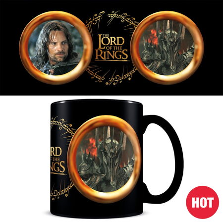 Pán prstenů měnící hrnek, 325 ml