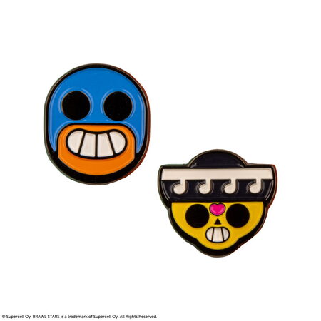 Brawl Stars set pinů (Poco & El Primo)