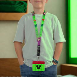 Brawl Stars šňůrka na krk s pouzdrem na kartu Spike