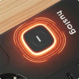 Nabíjecí stanice Huslog 15W 4xzásuvka, 2xUSB-C, 2xUSB, 5x vypínač černá