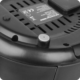 Horkovzdušná fritéza Huslog 1000W, objem 2,3l černá