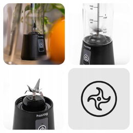 Stolní mixér Huslog To Go 180W černý