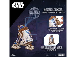 Ugears 3D dřevěná mechanická skládačka Star Wars R2-D2