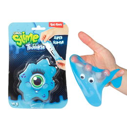 Sliz - hmota příšerka s očima 49g 6 barev na kartě