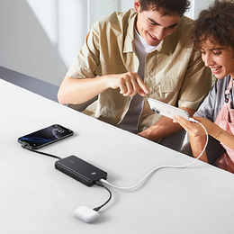 Powerbanka Anker Zolo 20000mAh, 22,5W s kabelem USB-C černá