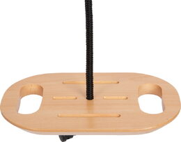 Hračka Small Foot houpací disk s rukojeťmi Black Line