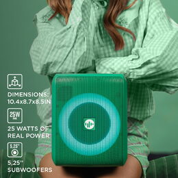 Repro Stromberg CHUNK Bluetooth 25W, zelený