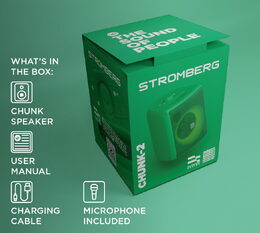 Repro Stromberg CHUNK Bluetooth 25W, zelený