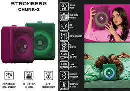 Repro Stromberg CHUNK Bluetooth 25W, fialový