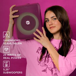 Repro Stromberg CHUNK Bluetooth 25W, fialový