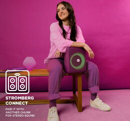 Repro Stromberg CHUNK Bluetooth 25W, fialový