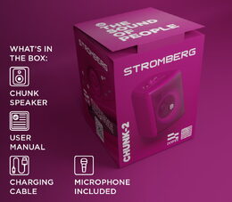 Repro Stromberg CHUNK Bluetooth 25W, fialový