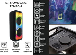 Repro Stromberg párty Tempo 2 Bluetooth s mikrofonem 120W