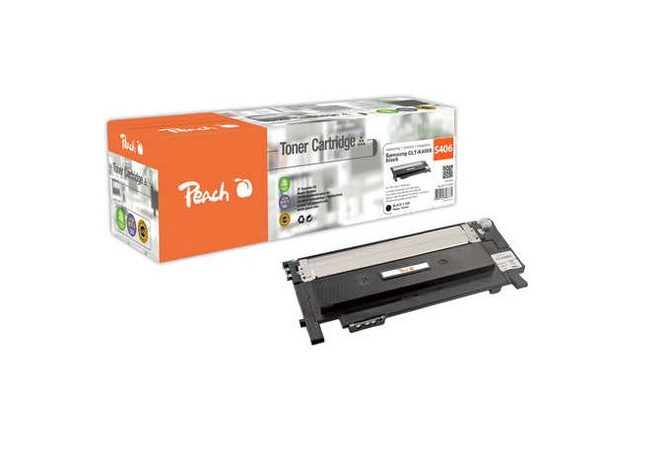 PEACH kompatibilní toner Samsung CLT-K406S, black, 1500 str.