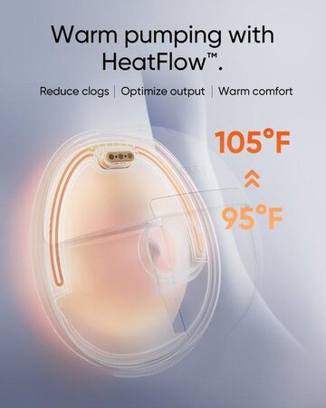 Odsávačka mateřského mléka Anker eufy S1 Pro hnědá