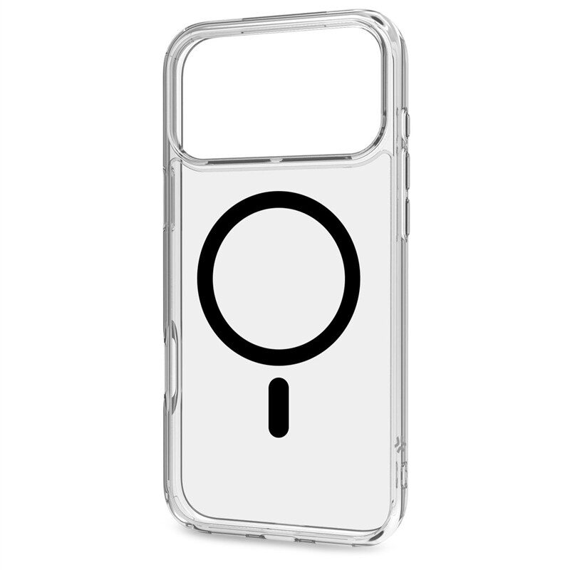 Kryt na mobil Celly GELSKIN Mag na Apple iPhone 17 Pro Max - černý/průhledný