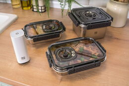 Vakuovací dóza G21 680 ml, nerezová