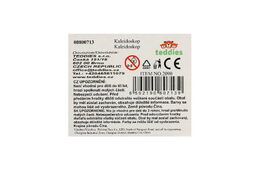 Kaleidoskop - Krasohled Dinosaurus papír 17cm 4 barvy 12ks v boxu