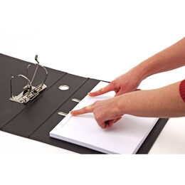 Archivační spona Fellowes 85mm, bílá, 50ks