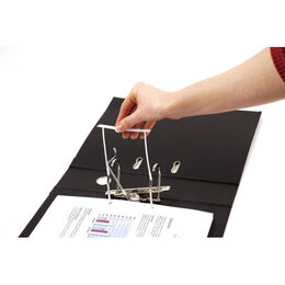 Archivační spona Fellowes 85mm, bílá, 50ks