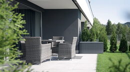 Zahradní box Prosperplast BOXE BOARD umbra 290L