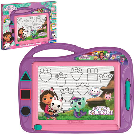 Clementoni - Magnetická kreslící tabule - Gabinin kouzelný domek