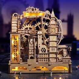 RoboTime 3D mechanická skládačka kuličkové dráhy Londýn