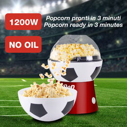 Beper P101CUD053 popkornovač Football, 1200W