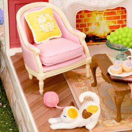 RoboTime 3D dřevěná skládačka Miniatura domečku Čaj o páté