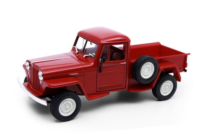 Welly Jeep Willys Pickup model 1:24 oranžový