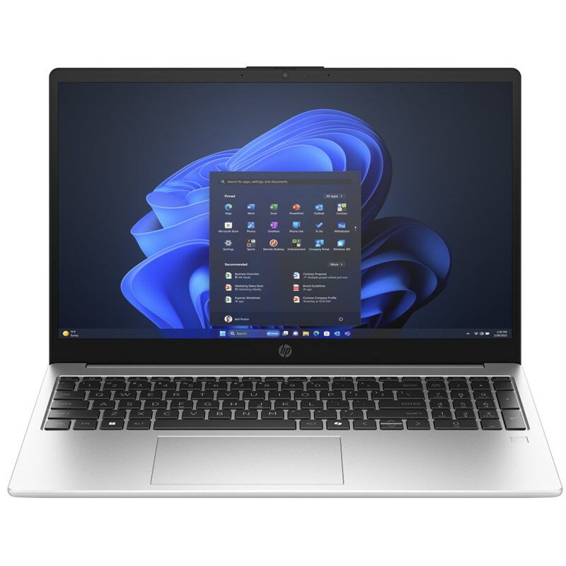 Ntb HP 250R G10 INTEL Core 5-120U, 15.6", RAM 8GB, SSD 512GB, Intel Intel Graphics, Microsoft Windows 11 Home - stříbrný