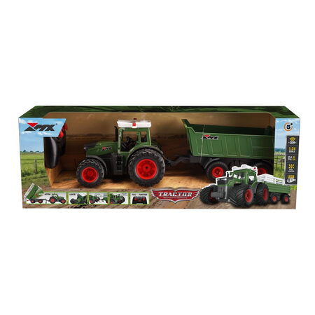 RC traktor s valníkem 2.4Ghz