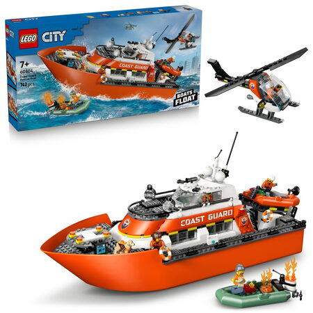 LEGO® 60504 City Záchranný člun pobřežní hlídky a vrtulník