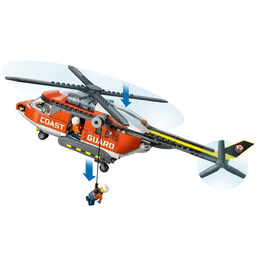 LEGO® 60503 City Helikoptéra pobřežní hlídky