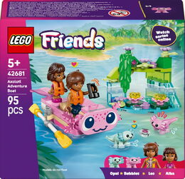LEGO® 42681 Friends Dobrodružný člun s axolotly