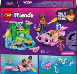 LEGO® 42681 Friends Dobrodružný člun s axolotly