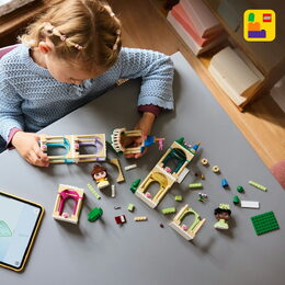 LEGO® 43291 Disney Mini Bella a Tiana s hradem