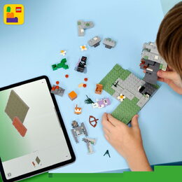 LEGO® 21586 Minecraft® Bledá zahrada