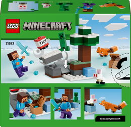 LEGO® 21583 Minecraft®  Steve a dobrodružství v tajze