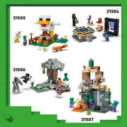 LEGO® 21583 Minecraft®  Steve a dobrodružství v tajze