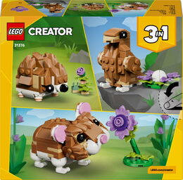LEGO® 31376 Creator 3v1 Roztomilý křeček s květinou