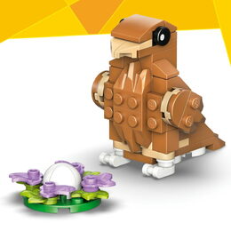 LEGO® 31376 Creator 3v1 Roztomilý křeček s květinou