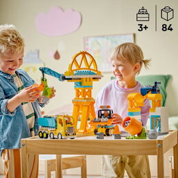 LEGO® 10476 DUPLO® Staveniště a vozidla 3 v 1