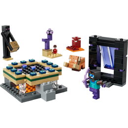 LEGO® 21584 Minecraft® Cesta portálem do Netheru a Endu
