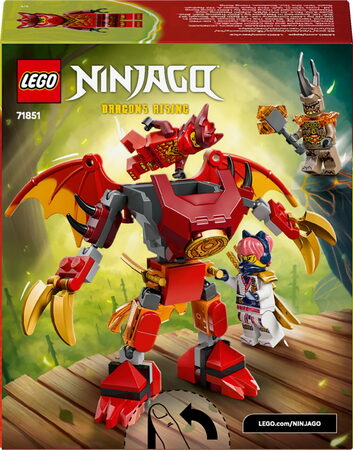 LEGO® 71851 NINJAGO® Kaiův bojový balíček s dračím oblekem