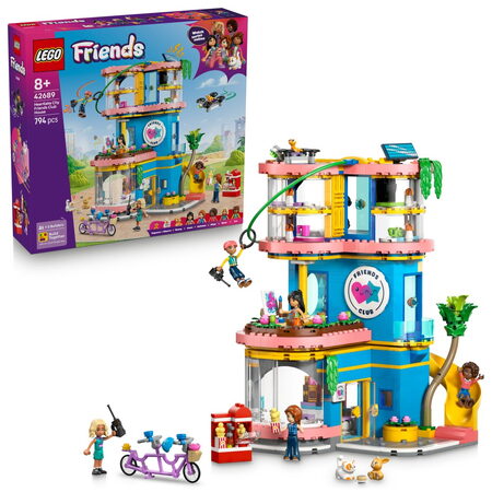 LEGO® 42689 Friends Klubovna pro kamarády v městečku Heartlake
