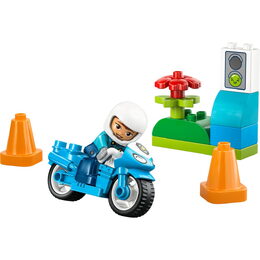 LEGO® 10471 DUPLO® Modrá policejní motorka