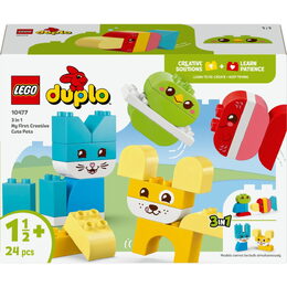LEGO® 10477 DUPLO® Roztomilí kreativní mazlíčci 3 v 1