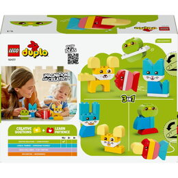 LEGO® 10477 DUPLO® Roztomilí kreativní mazlíčci 3 v 1